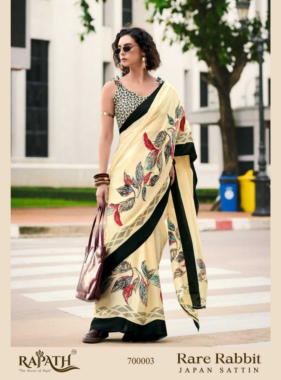 YNF JAPAN SARTIN RAJPATH KESH235 RARE RABBIT CLOTHING BRANDS WHOLESALE SAREE MANUFACTURER- Kapda Export