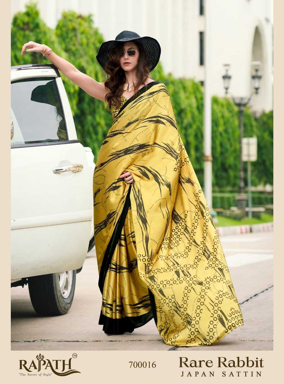 YNF JAPAN SARTIN RAJPATH KESH235 RARE RABBIT CLOTHING BRANDS WHOLESALE SAREE MANUFACTURER- Kapda Export