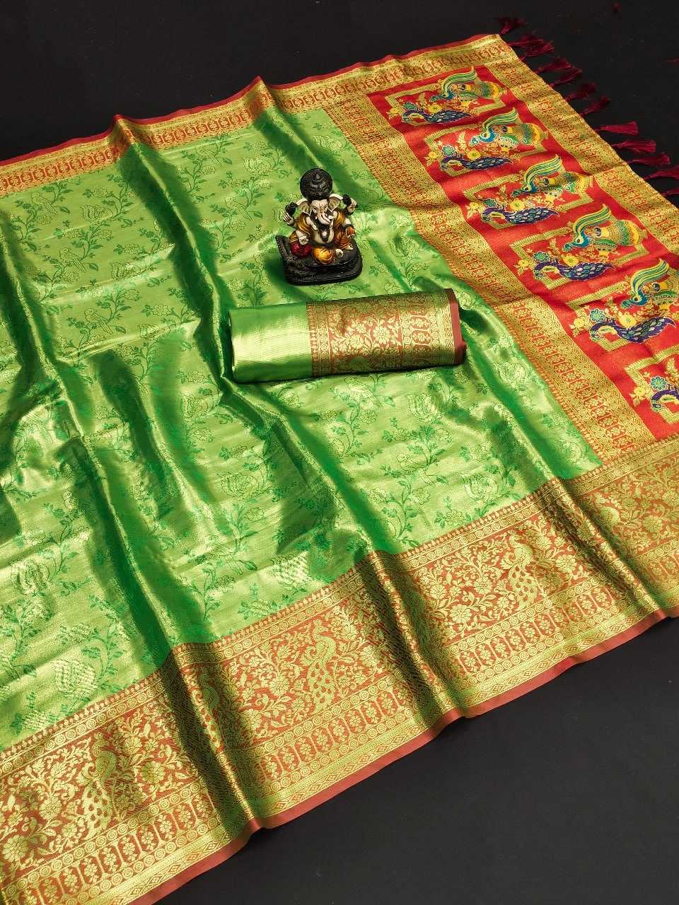 YNF KANJIVARAM SILK RIN144 ROWDY SAREES WHOLESALE TRADITIONAL SOFT SILK KANJIVARAM SAREES MANUFACTURER- Kapda Export