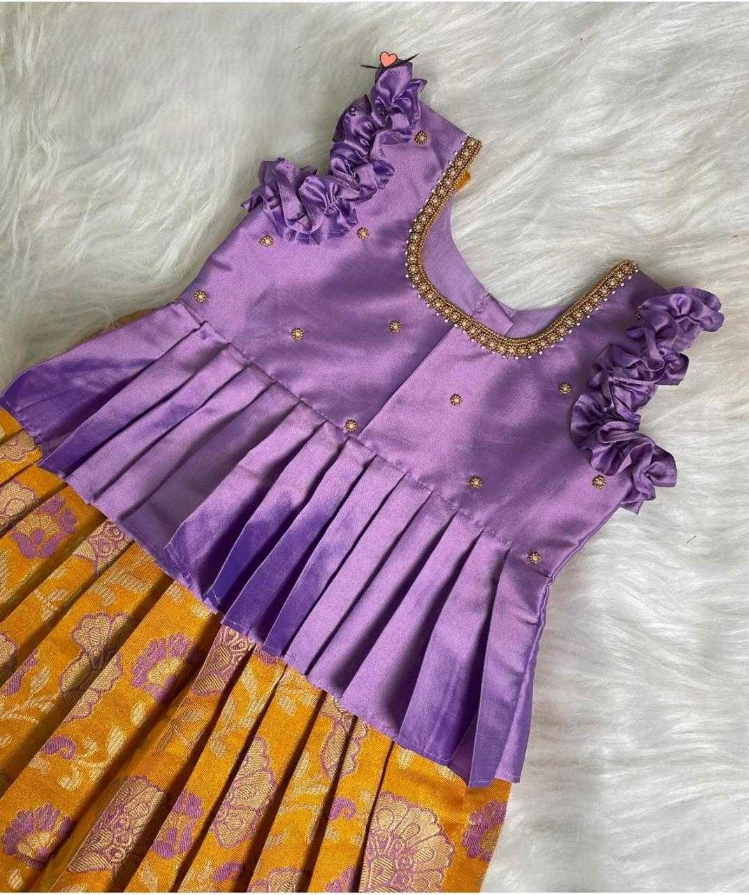 YNF KANJIVARAM SILK RIN192 8055 KIDS WEAR WHOLESALE KIDS GOWNS KIDS TRADITIONAL OUTFITS KIDS ETHNIC GOWNS KIDS FESTIVE WEAR MANUFACTURER- Kapda Export