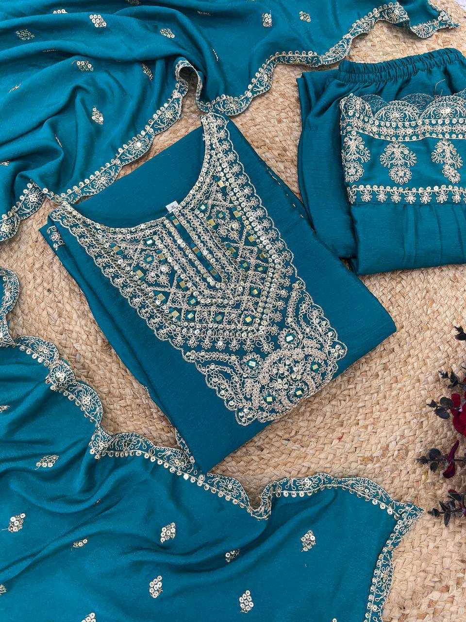 YNF KESH128 5001 SUITS & DRESSES WHOLESALE EMBROIDERY PARTY WEAR LADIES ZARI SUITS MANUFACTURER- Kapda Export