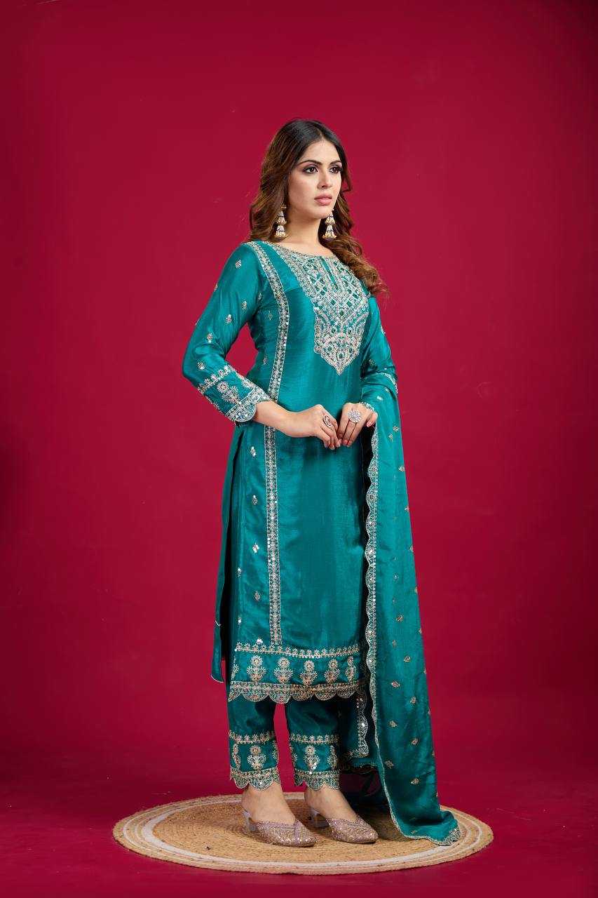 YNF KESH128 5001 SUITS & DRESSES WHOLESALE EMBROIDERY PARTY WEAR LADIES ZARI SUITS MANUFACTURER- Kapda Export