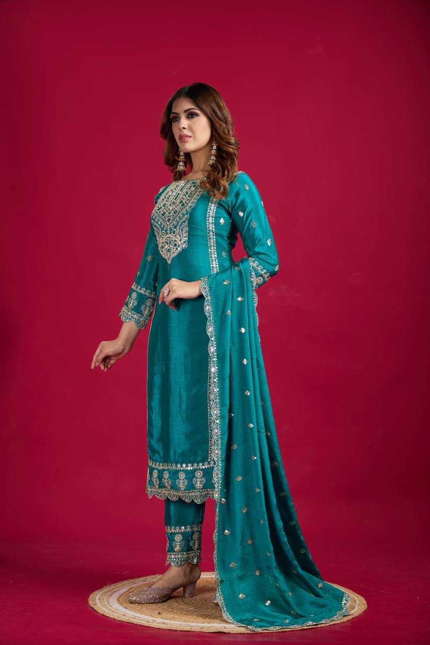 YNF KESH128 5001 SUITS & DRESSES WHOLESALE EMBROIDERY PARTY WEAR LADIES ZARI SUITS MANUFACTURER- Kapda Export