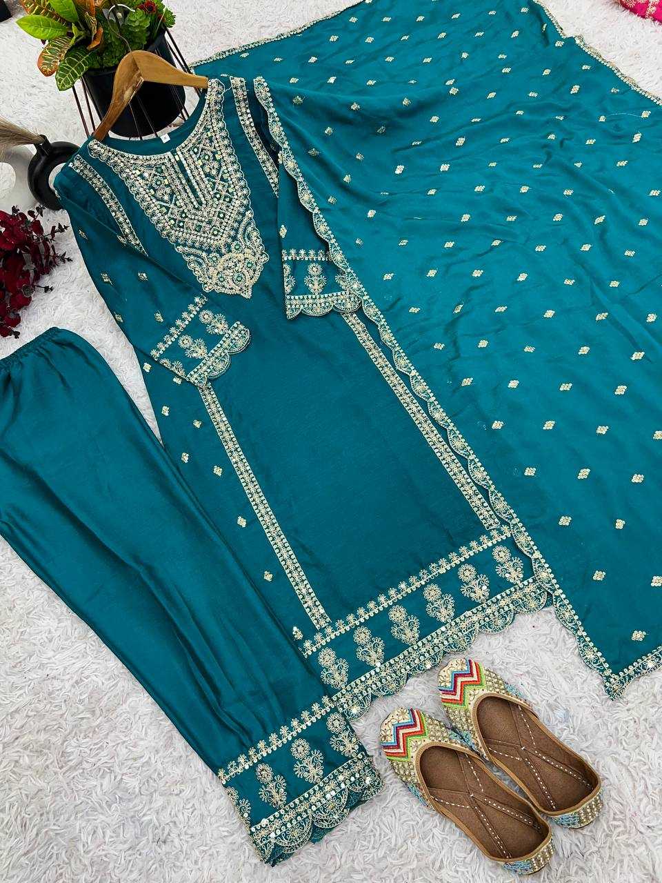 YNF KESH128 5001 SUITS & DRESSES WHOLESALE EMBROIDERY PARTY WEAR LADIES ZARI SUITS MANUFACTURER- Kapda Export