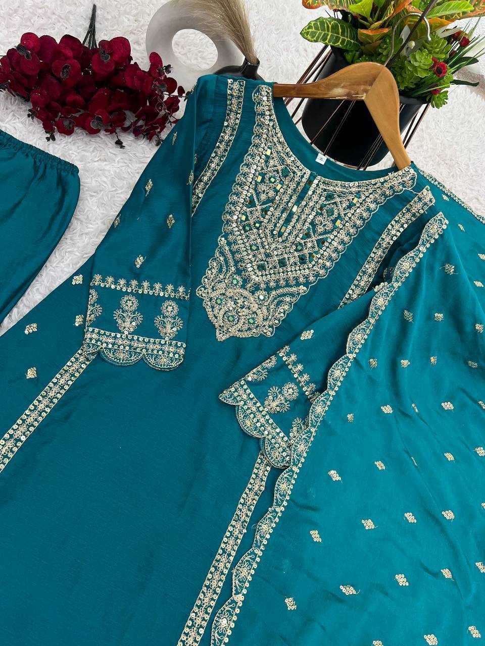 YNF KESH128 5001 SUITS & DRESSES WHOLESALE EMBROIDERY PARTY WEAR LADIES ZARI SUITS MANUFACTURER- Kapda Export