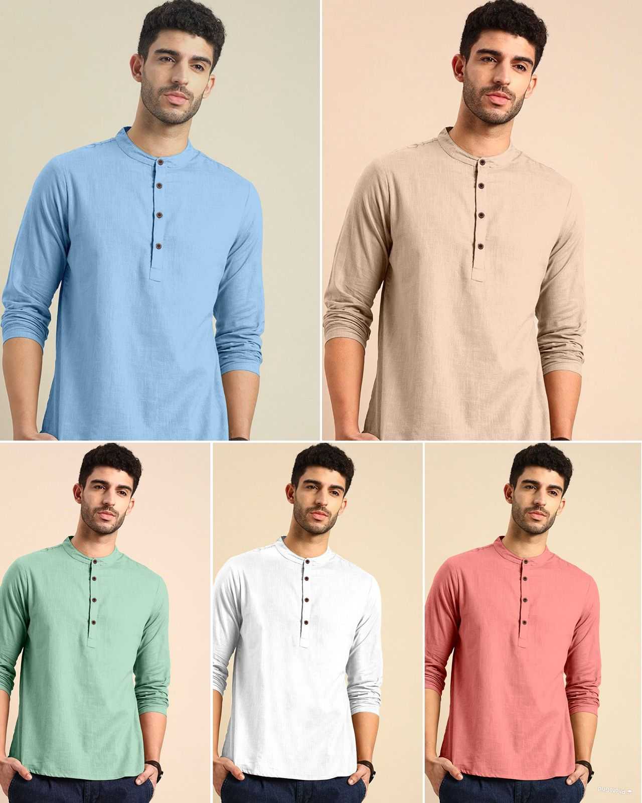 YNF KHADI COTTON KESH392 VAI04 MENS WEAR WHOLESALE KHADI COTTON CASUAL WEAR MENS SHIRTS MANUFACTURER- Kapda Export