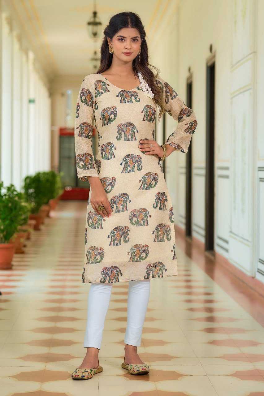 YNF KOTA CHEX KESH243 1034 KURTIS WHOLESALE FESTIVE FULL SLEEVE BLOCK PRINT  KURTIS MANUFACTURER- Kapda Export