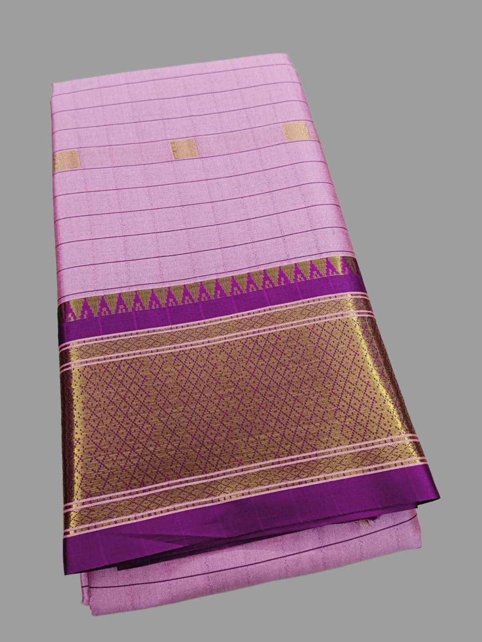 YNF LICHI SILK KESH245 RNF16 SAREES WHOLESALE JACQUARD ZARI BORDER COTTON SILK SAREES MANUFACTURER- Kapda Export