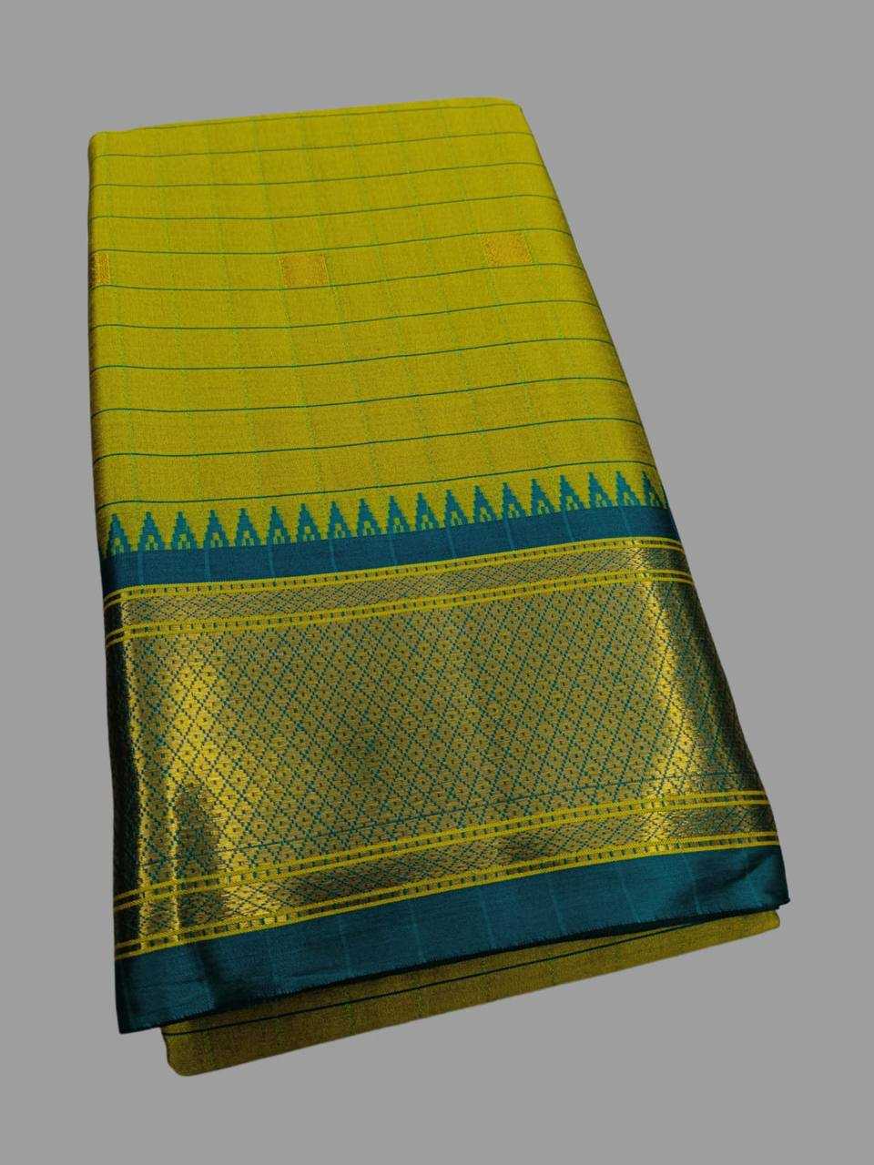 YNF LICHI SILK KESH245 RNF16 SAREES WHOLESALE JACQUARD ZARI BORDER COTTON SILK SAREES MANUFACTURER- Kapda Export