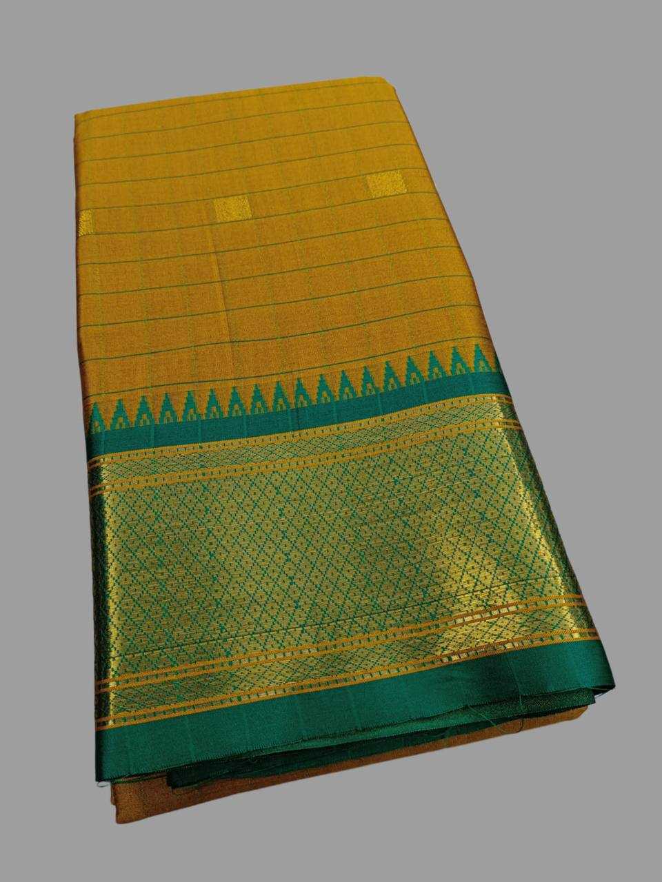 YNF LICHI SILK KESH245 RNF16 SAREES WHOLESALE JACQUARD ZARI BORDER COTTON SILK SAREES MANUFACTURER- Kapda Export