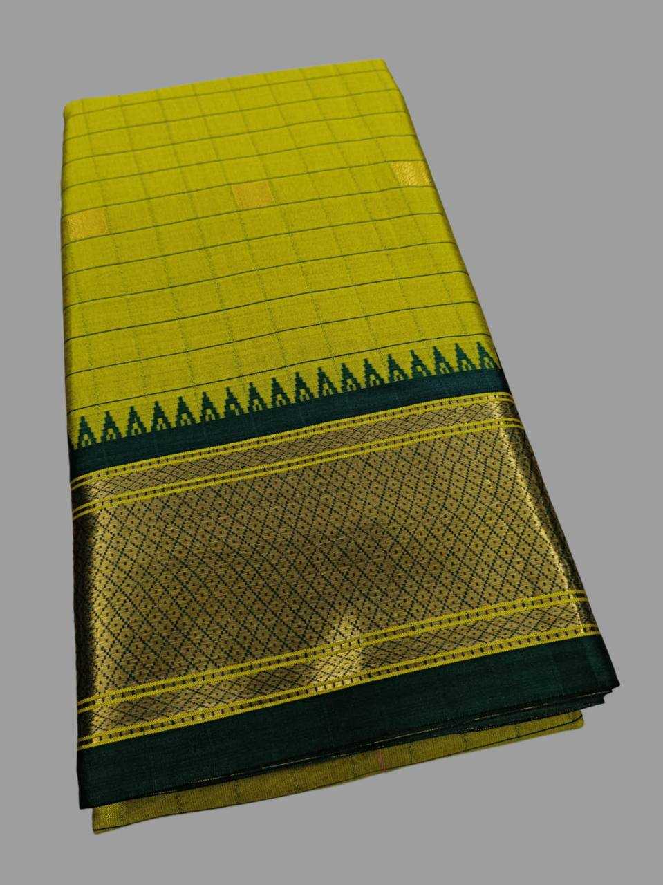 YNF LICHI SILK KESH245 RNF16 SAREES WHOLESALE JACQUARD ZARI BORDER COTTON SILK SAREES MANUFACTURER- Kapda Export