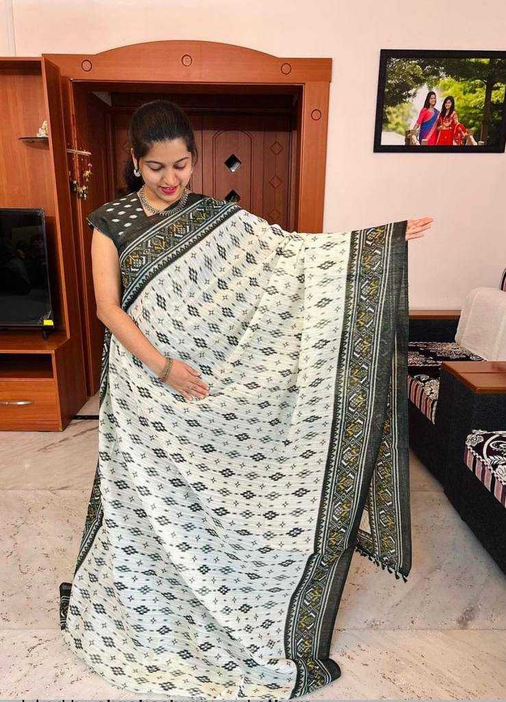 YNF LINEN KESH223 299 SAREES WHOLESALE OFFICE WEAR COTTON PRINTED LINEN SAREES MANUFACTURER- Kapda Export