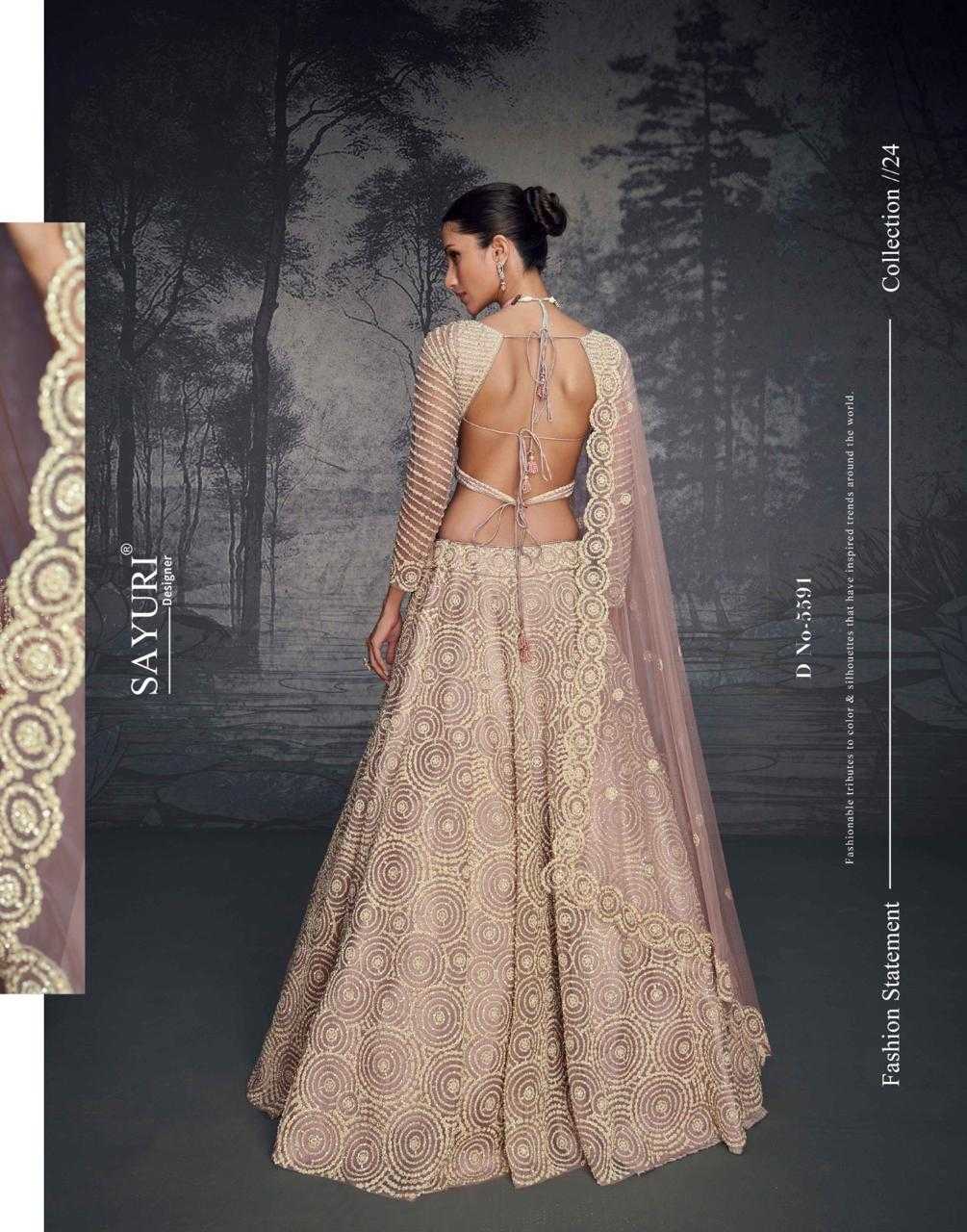 YNF NET SAYURI KESH233 PRESENT 5591 CLOTHING BRANDS WHOLESALE LEHENGA MANUFACTURER- Kapda Export