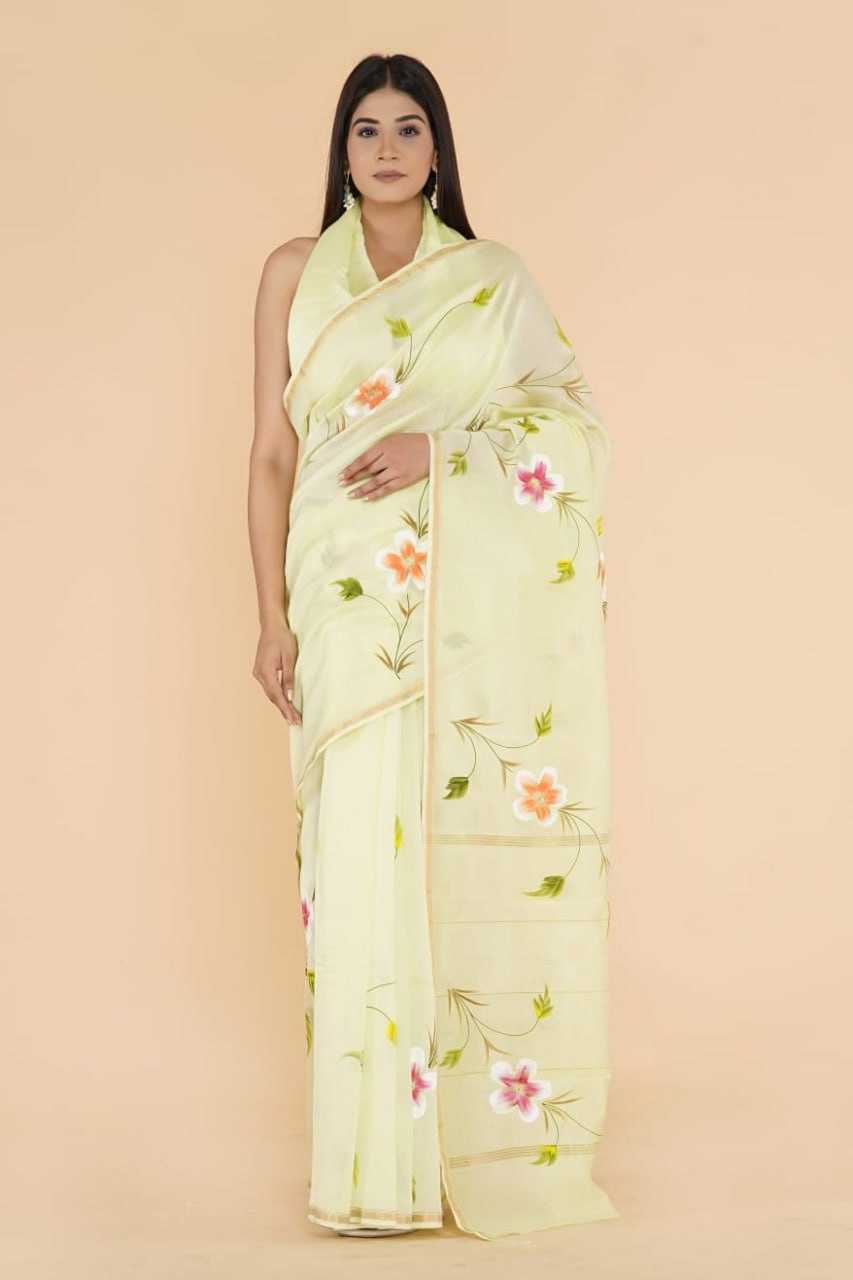 YNF ORGANZA RIN145 ARPITA-2 SAREES WHOLESALE ORGANZA LADIES PRINTED SAREES MANUFACTURER- Kapda Export