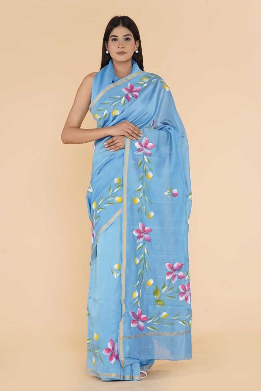 YNF ORGANZA RIN145 ARPITA SAREES WHOLESALE ORGANZA LADIES PRINTED SAREES MANUFACTURER- Kapda Export