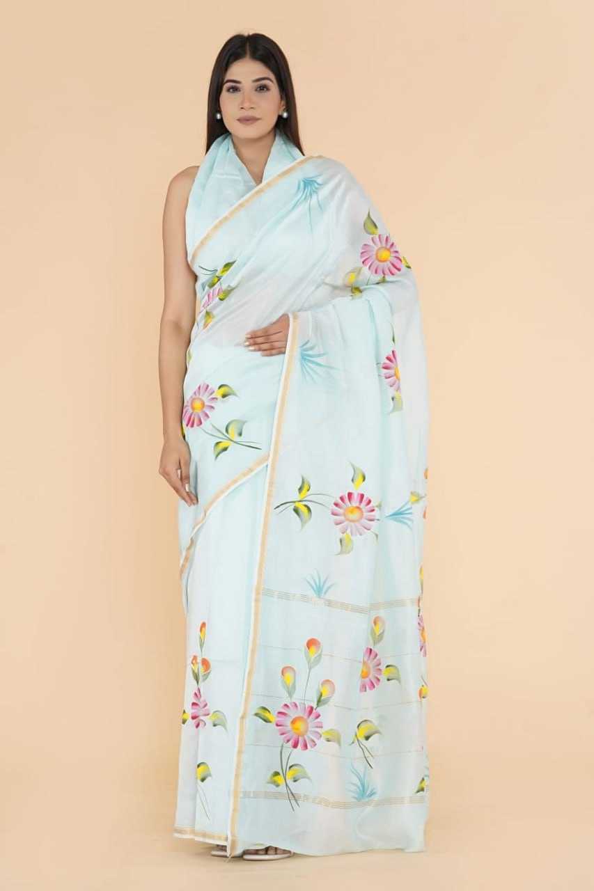 YNF ORGANZA RIN145 ARPITA SAREES WHOLESALE ORGANZA LADIES PRINTED SAREES MANUFACTURER- Kapda Export