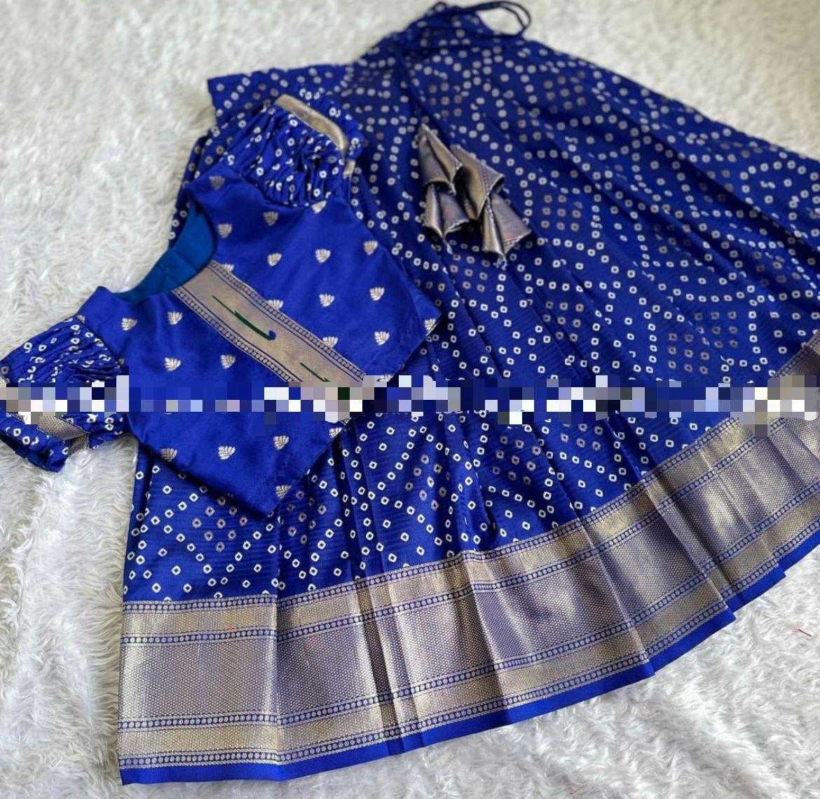 YNF PAITHANI SILK RIN192 8060 KIDS WEAR WHOLESALE KIDS LEHENGA KIDS TRADITIONAL OUTFITS KIDS LEHENGA CHOLI KIDS FESTIVE WEAR KIDS WEDDING OUTFITS MANUFACTURER- Kapda Export