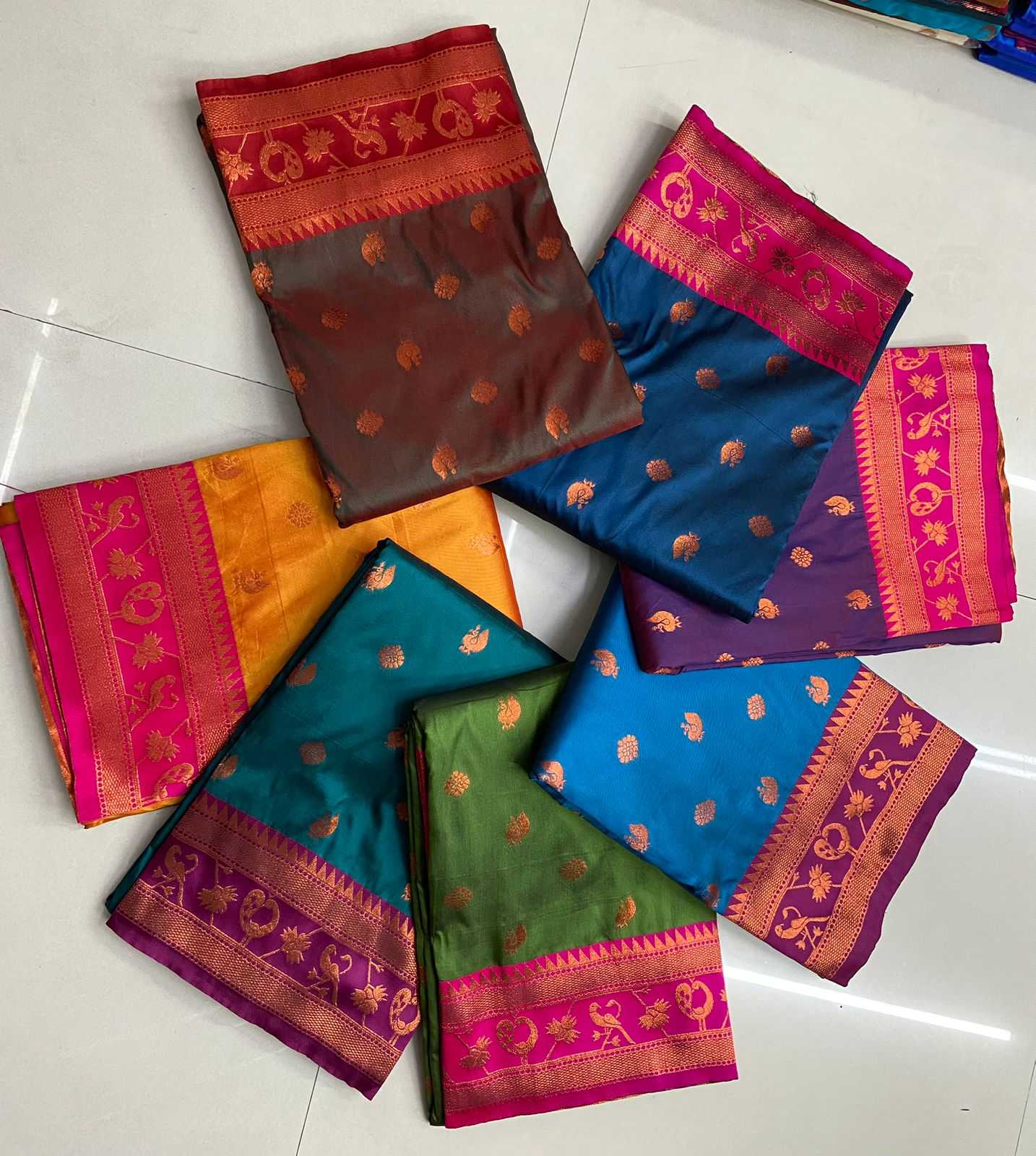 YNF PURE SILK RIN109 RBC49 SAREES WHOLESALE FESTIVEL PURE SOFT SILK SAREE BORDER SAREE MANUFACTURER- Kapda Export