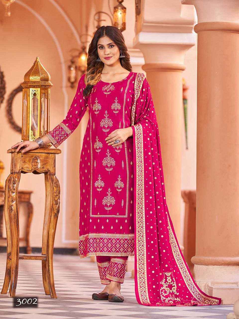 YNF RAYON BANWERY KESH246 BANWERY CLOTHING BRANDS WHOLESALE SUIT MANUFACTURER- Kapda Export