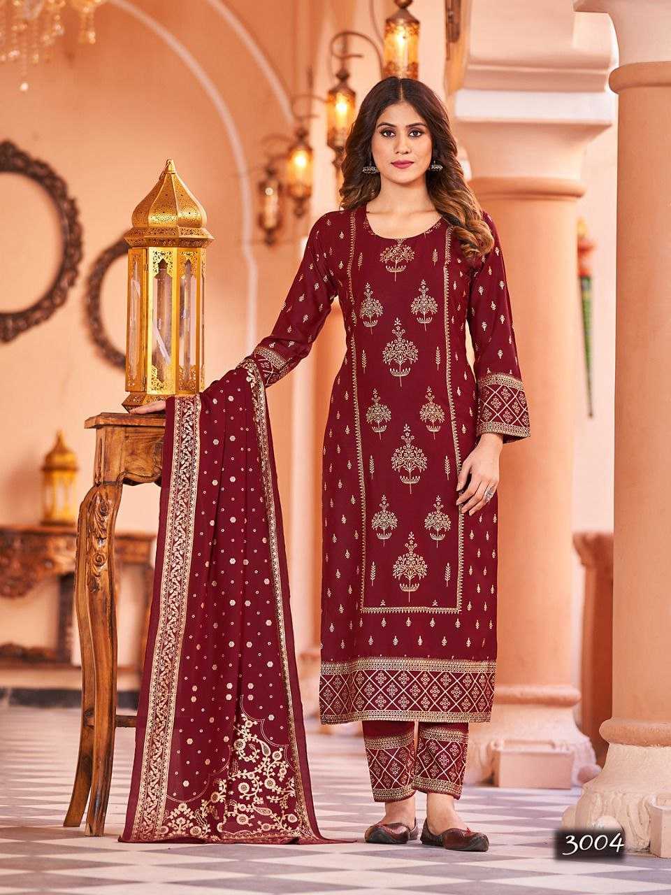 YNF RAYON BANWERY KESH246 BANWERY CLOTHING BRANDS WHOLESALE SUIT MANUFACTURER- Kapda Export