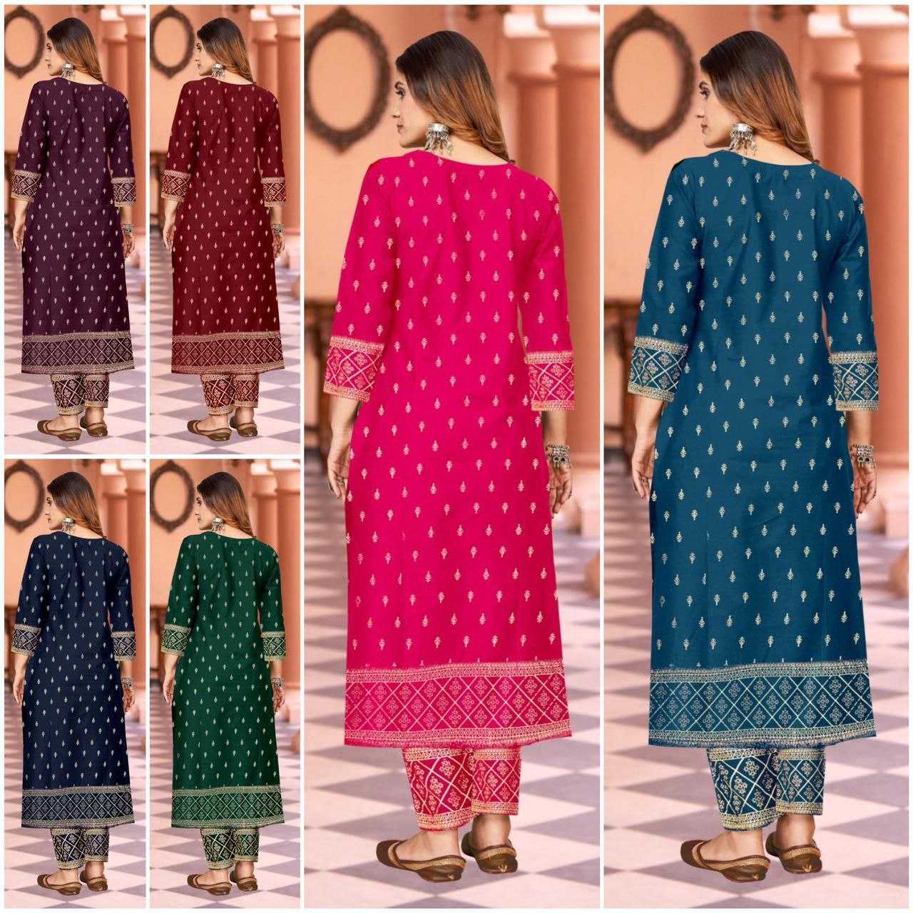 YNF RAYON BANWERY KESH246 BANWERY CLOTHING BRANDS WHOLESALE SUIT MANUFACTURER- Kapda Export