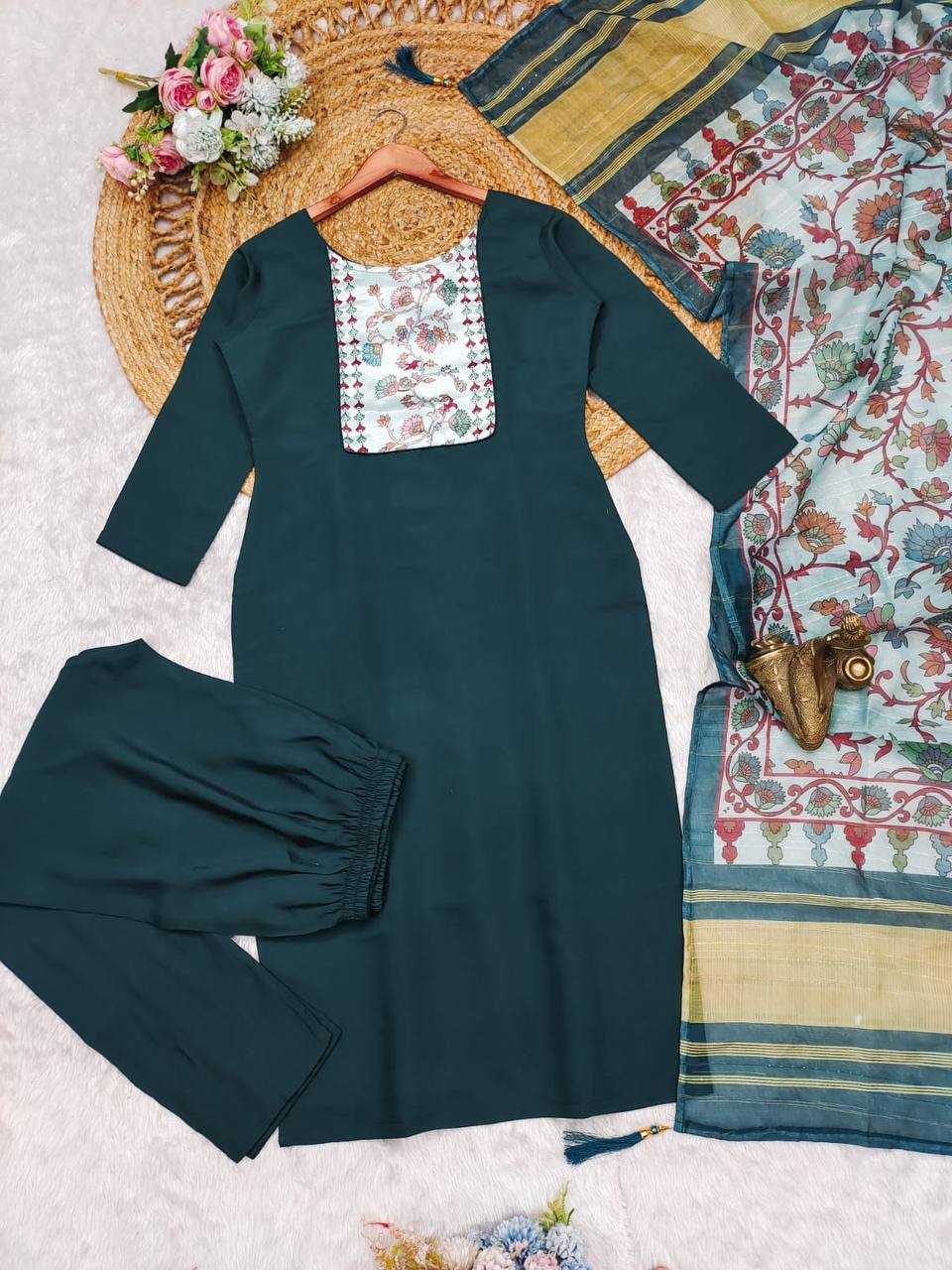 YNF ROMAN SILK KESH211 LDY114 SUITS & DRESSES WHOLESALE LADIES SILK CHANDERI LONG KURTI SUITS MANUFACTURE- Kapda Export