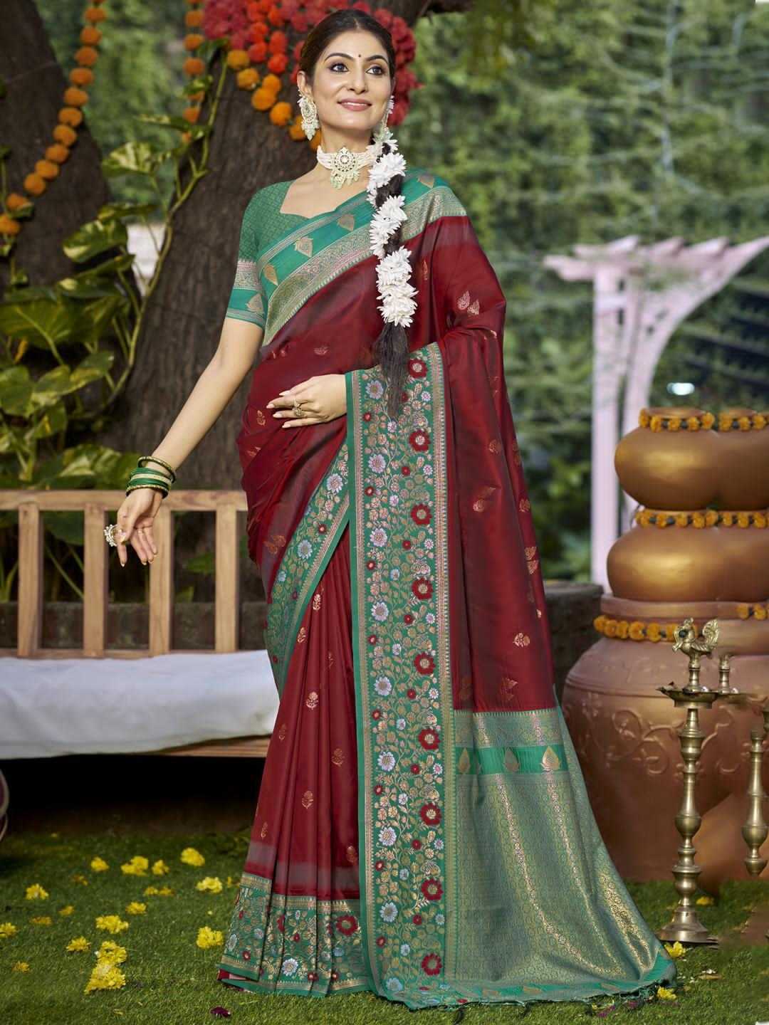 YNF SILK BUNAWAT RIN195 Pratima Silk CLOTHING BRANDS WHOLESALE SAREES MANUFACTURER- Kapda Export