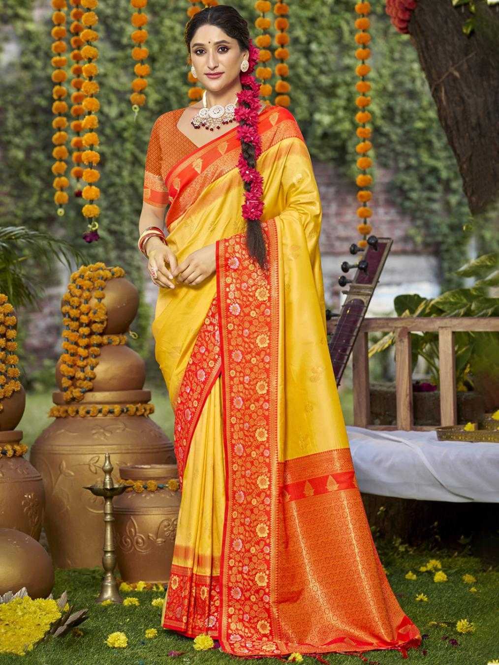 YNF SILK BUNAWAT RIN195 Pratima Silk CLOTHING BRANDS WHOLESALE SAREES MANUFACTURER- Kapda Export