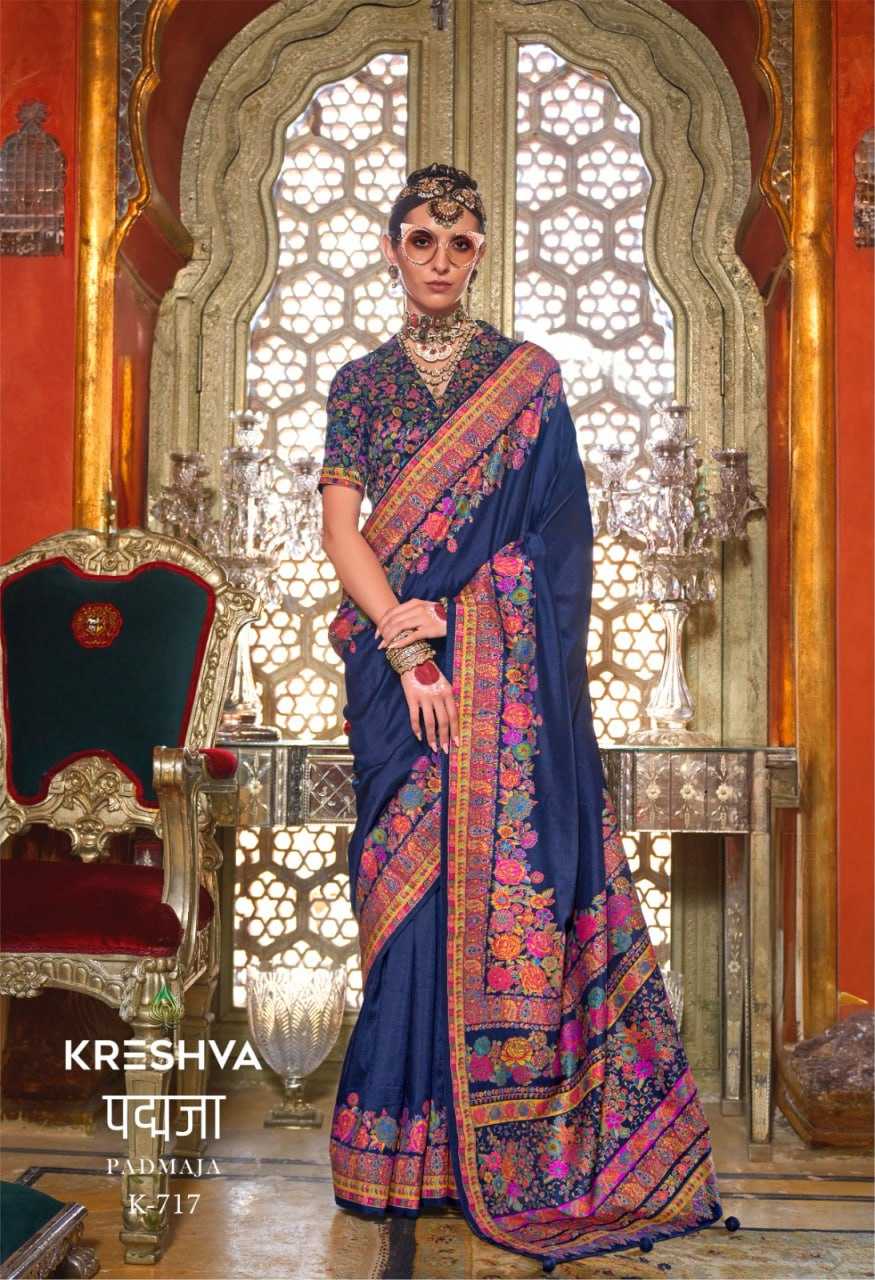 YNF SILK KRESHVA RIN195 Padmaja MOHMANTHAN CLOTHING BRANDS WHOLESALE SAREE MANUFACTURER- Kapda Export