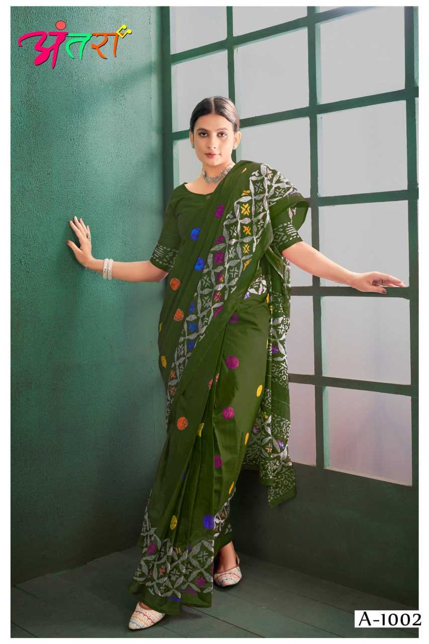 YNF SOFT COTTON ANTARA KESH244  A N T A R A CLOTHING BRANDS WHOLESALE SAREES MANUFACTURER- Kapda Export