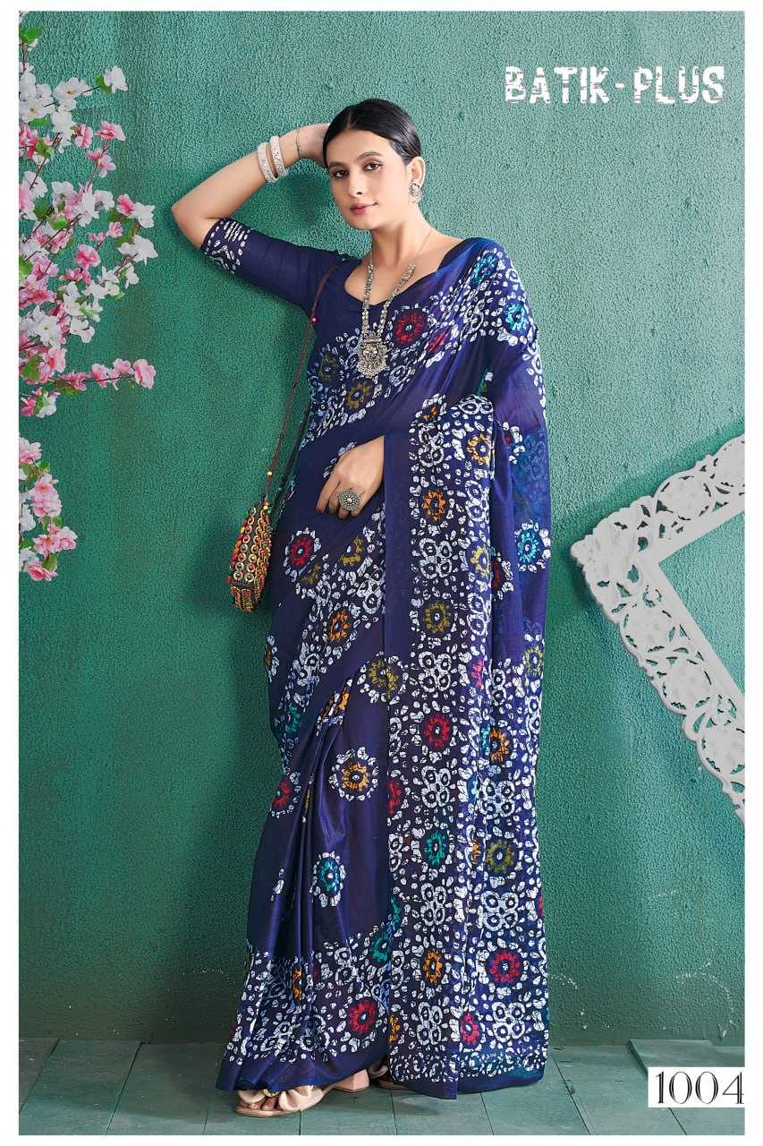 YNF SOFT COTTON BATIK-PLUS KESH244  B A T I K - P L U S CLOTHING BRANDS WHOLESALE SAREES MANUFACTURER- Kapda Export