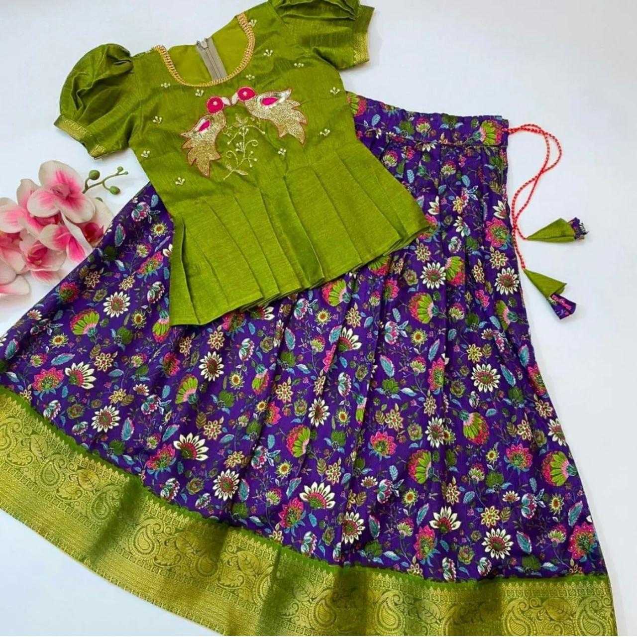 YNF SOFT DOLA RIN192 8048 KIDS WEAR WHOLESALE KIDS LEHENGA KIDS TRADITIONAL OUTFITS KIDS LEHENGA CHOLI KIDS FESTIVE WEAR KIDS WEDDING OUTFITS MANUFACTURER- Kapda Export