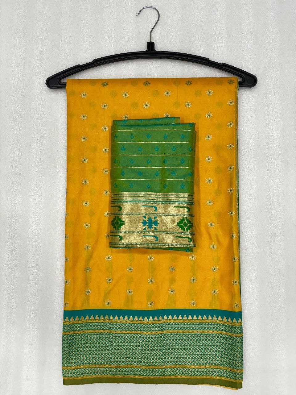 YNF SOFT SILK KESH213 RIN06 SAREES WHOLESALE LADIES SILK ZARI BORDER YELLOW SAREES MANUFACTURER- Kapda Export