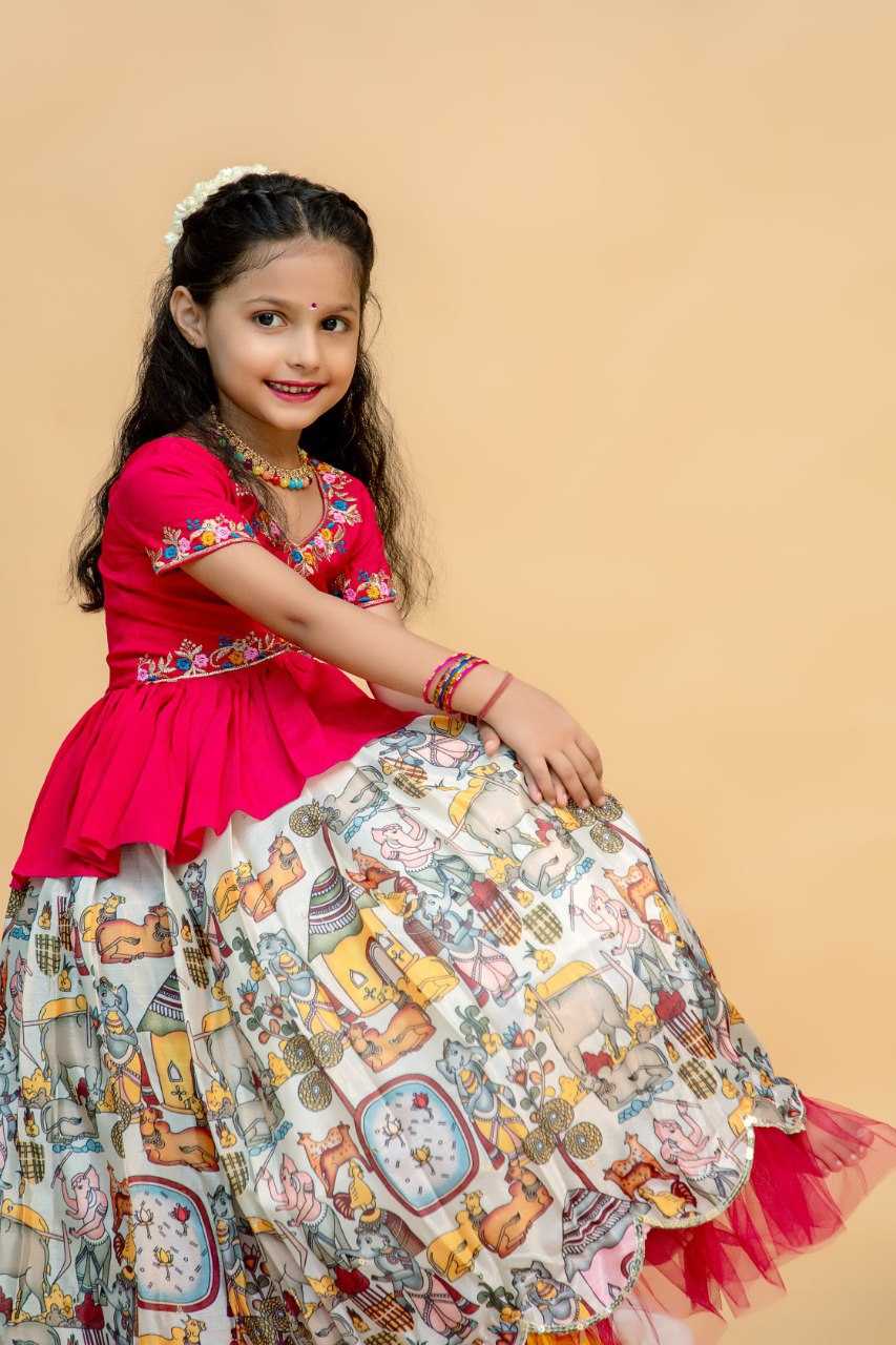 YNF SOFT SILK KIDS WEAR KESH109 RRK103 WHOLESALE KIDS LEHENGA TRADITIONAL ETHNIC LEHENGA CHOLI KIDS FESTIVE BABY GIRL LEHANGA MANUFACTURER- Kapda Export