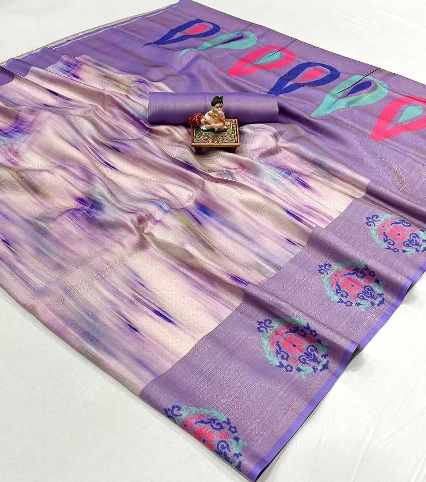 YNF SOFT SILK RIN165 RRI11 SILK SAREES WHOLESALE SOFT SILK PATTU SILK ZARI BORDER PRINTED SILK SAREES MANUFACTURER- Kapda Export