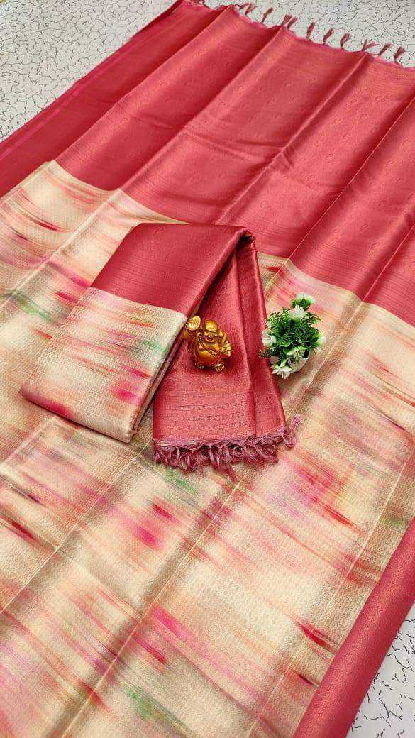 YNF SOFT SILK RIN165 RRI11 SILK SAREES WHOLESALE SOFT SILK PATTU SILK ZARI BORDER PRINTED SILK SAREES MANUFACTURER- Kapda Export