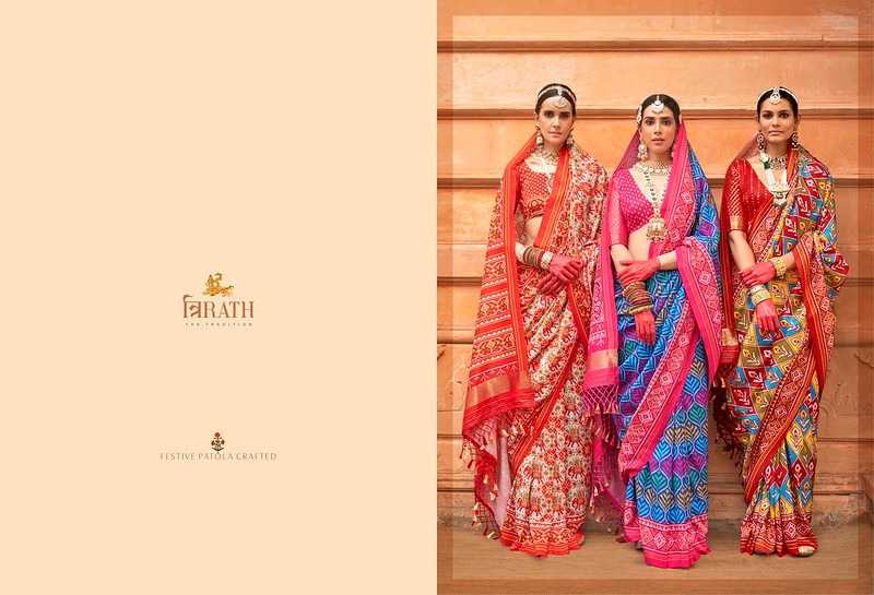 YNF SOFT SILK TRIRATH KESH113 Tirth Patola CLOTHING BRANDS WHOLESALE SAREES MANUFACTURER- Kapda Export