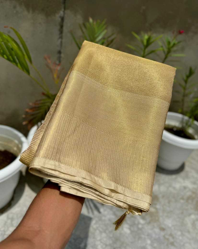 YNF TISSUE SILK KESH131 RANI MUKHERJEE Tissue Silk SAREES WHOLESALE TISSUE SILK BANARASI GOLDEN SAREES MANUFACTURER- Kapda Export