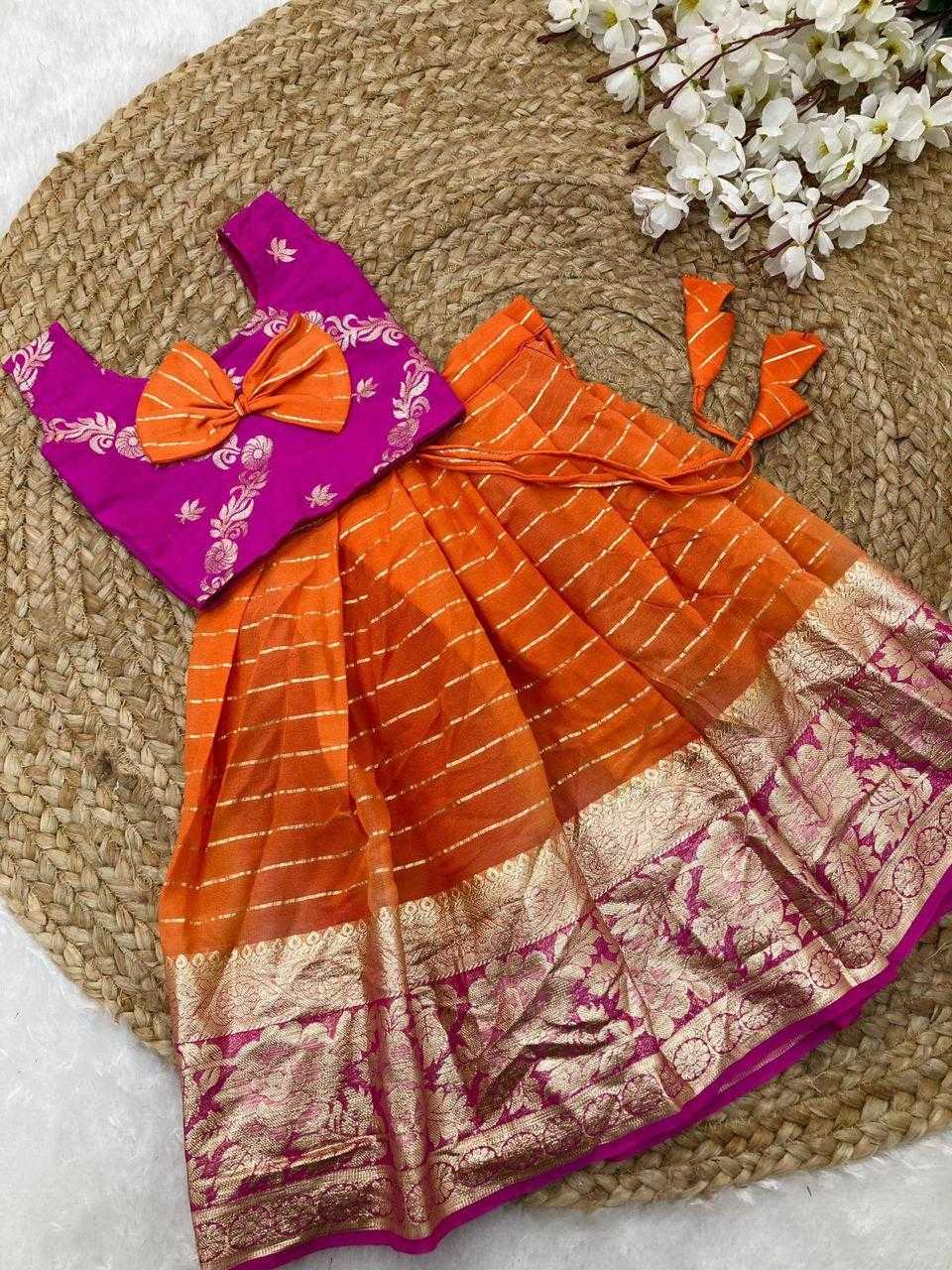 YNF VISCOSE RIN192 8051 KIDS WEAR WHOLESALE KIDS LEHENGA TRADITIONAL OUTFITS KIDS LEHENGA FESTIVE WEAR KIDS WEDDING OUTFITS MANUFACTURER- Kapda Export