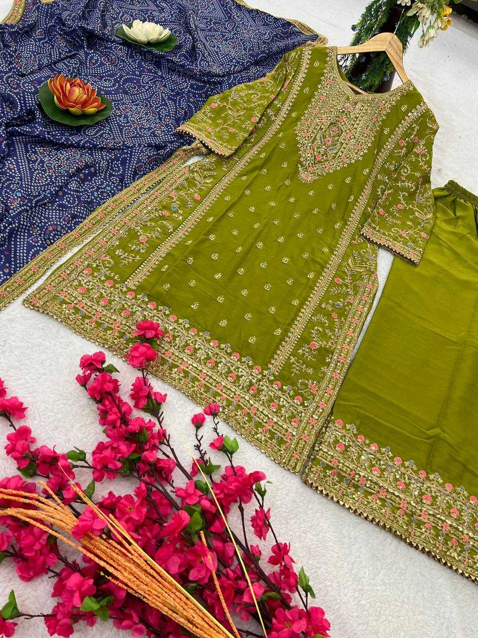 YNF CHINON KESH399 3137 SUITS & DRESSES  WHOLESALE EMBROIDERY EID LADIES SUITS MANUFACTURER- Kapda Export