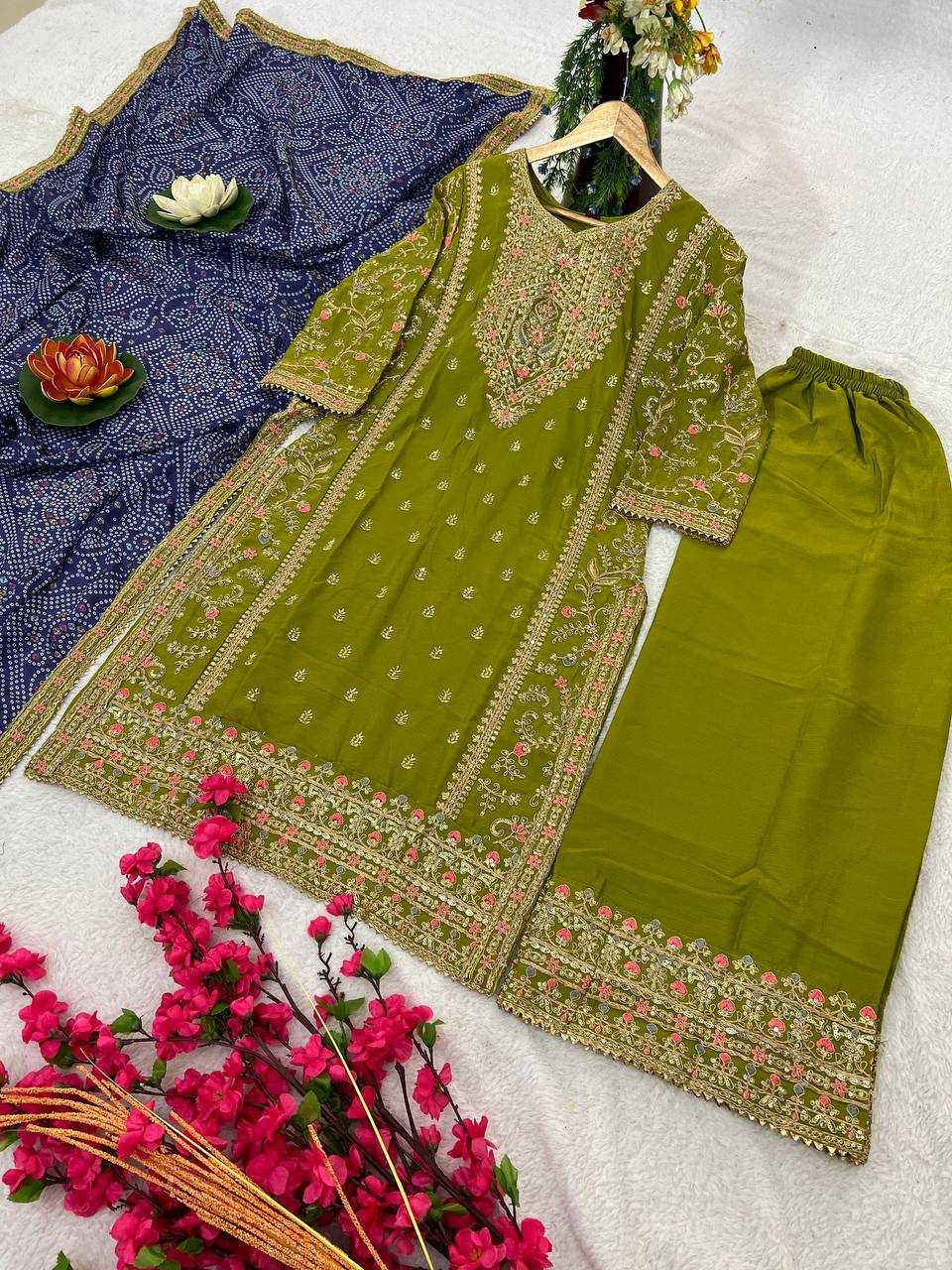 YNF CHINON KESH399 3137 SUITS & DRESSES  WHOLESALE EMBROIDERY EID LADIES SUITS MANUFACTURER- Kapda Export