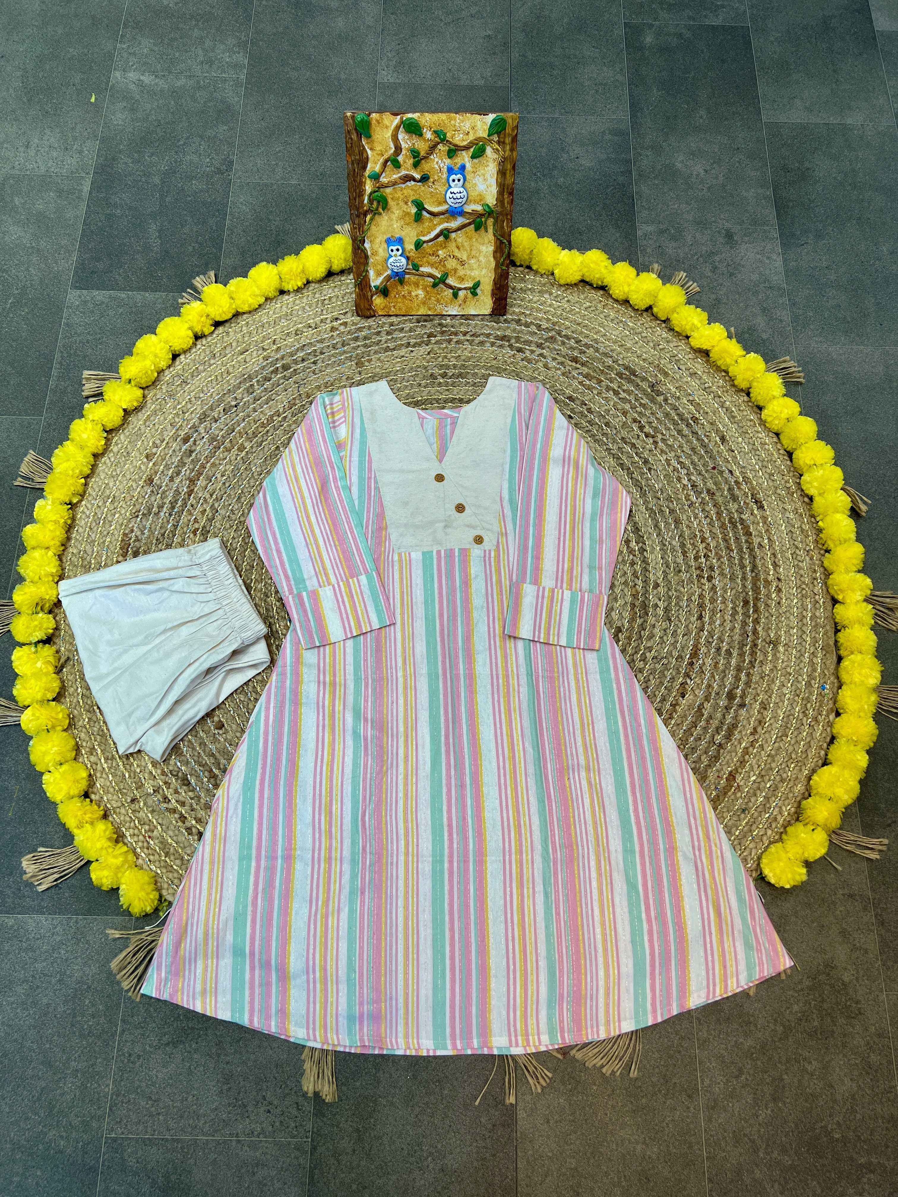 YNF COTTON KESH247 624 KURTI WHOLESALE CASUAL COLLAR NECK COTTON KURTI MANUFACTURER- Kapda Export