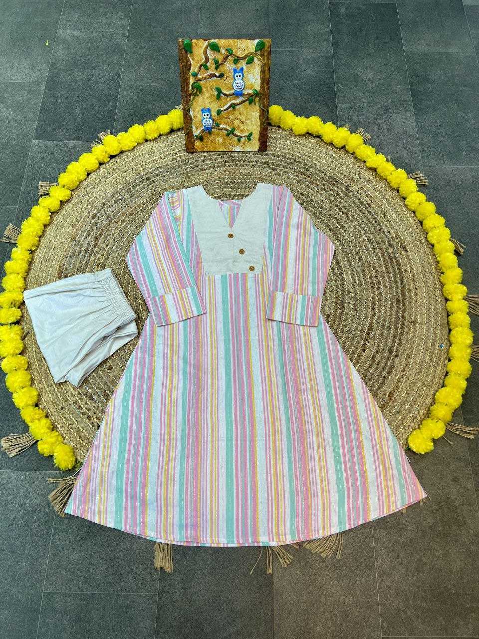 YNF COTTON KESH247 624 KURTI WHOLESALE CASUAL COLLAR NECK COTTON KURTI MANUFACTURER- Kapda Export