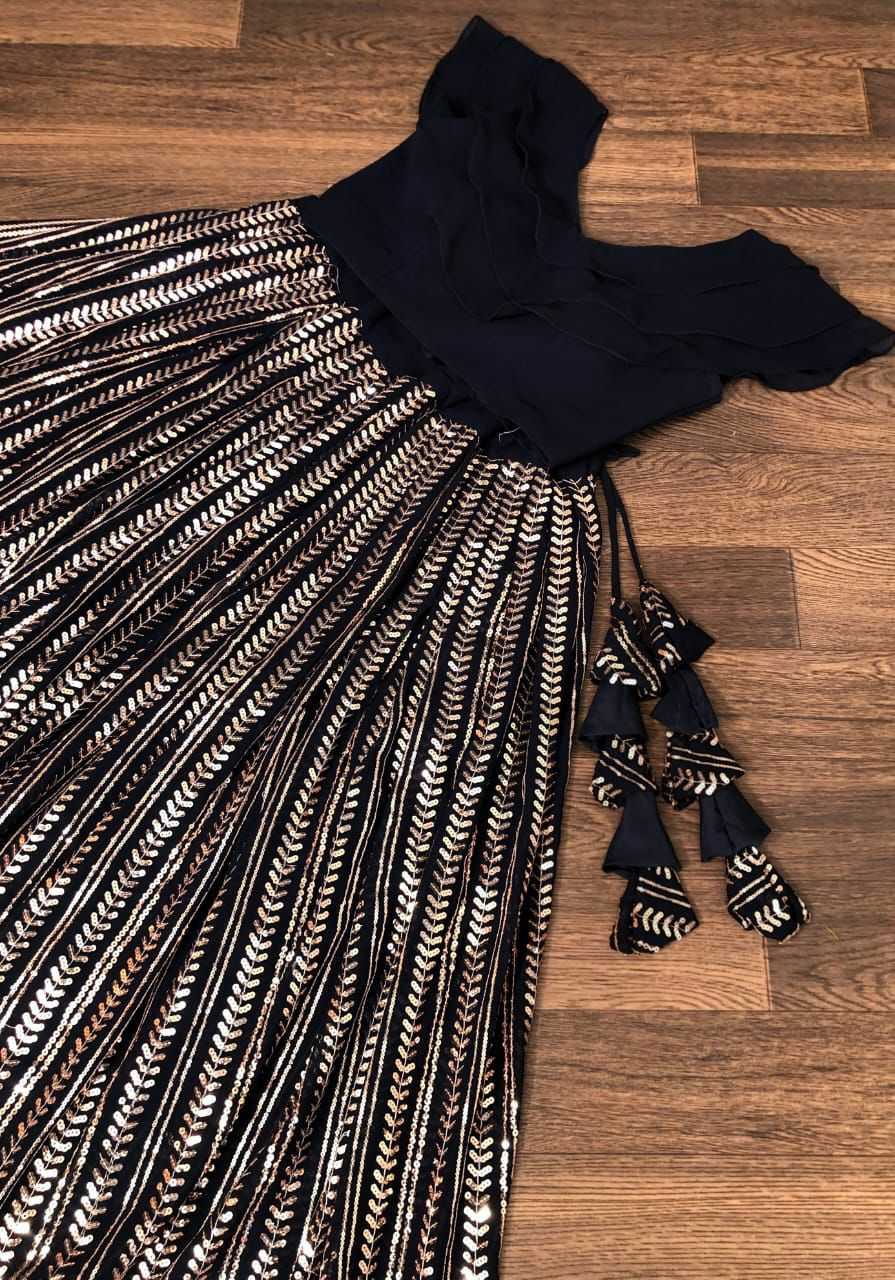 Ynf Faux Blooming KESH132 7030 Lehengas Wholesale Designer Lehenga Sequins Lehenga Layered Lehenga Manufacturer- Kapda Export