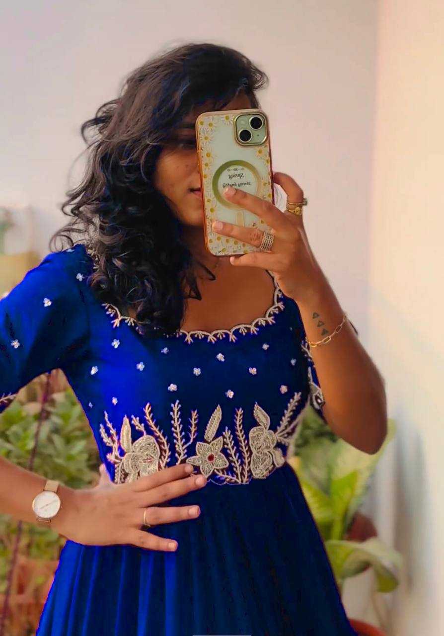 YNF HEAVY CHINNON SILK KESH367  04 GOWNS WHOLESALE EMBROIDERY SEQUIN LAYERED GOWNS MANUFACTURER- Kapda Export