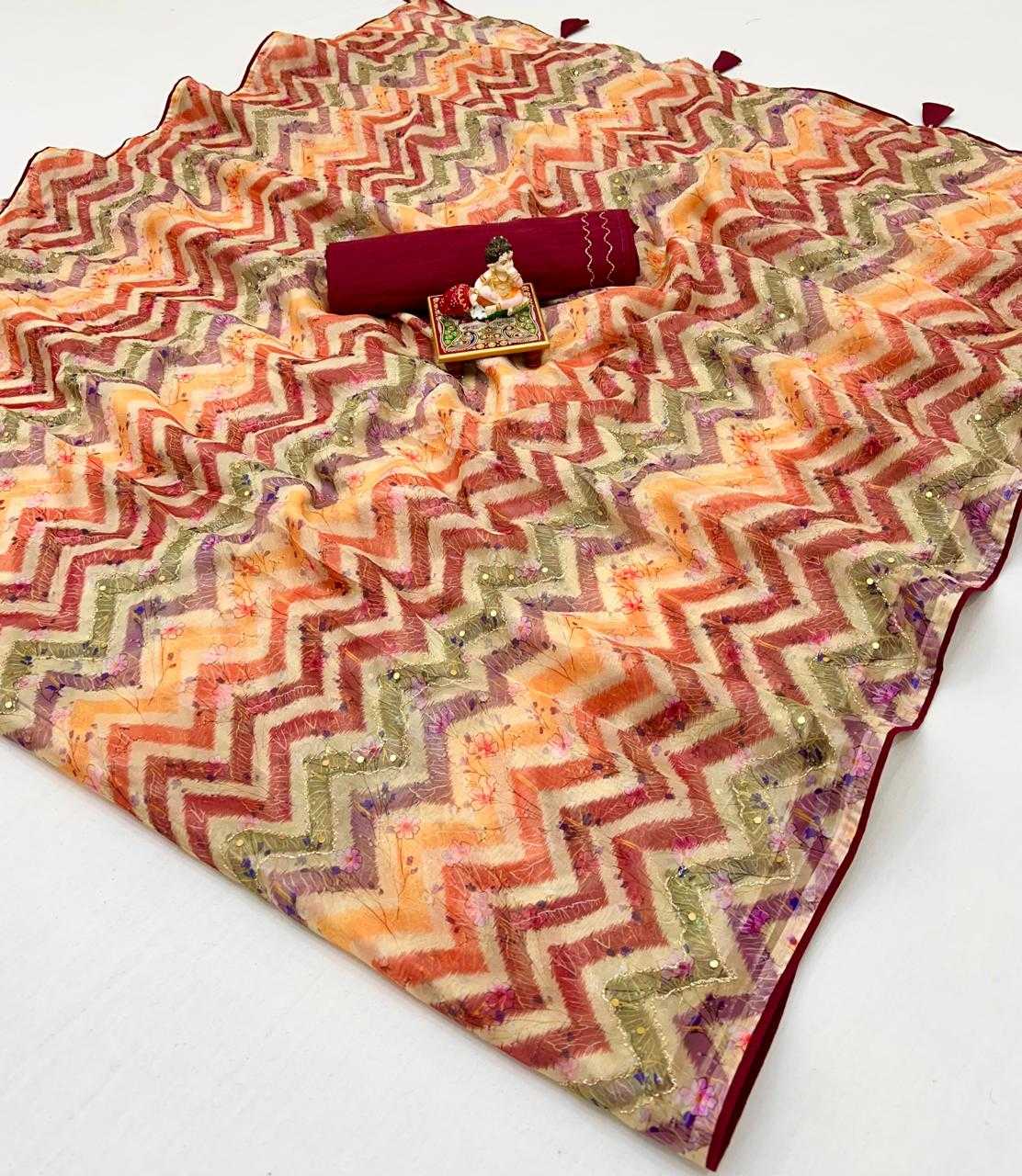 Ynf Kora Silk KESH263 SBI68 Silk Sarees Wholesale Kora Silk Sarees Printed Silk Saree Designer Silk Sarees Manufacturer- Kapda Export