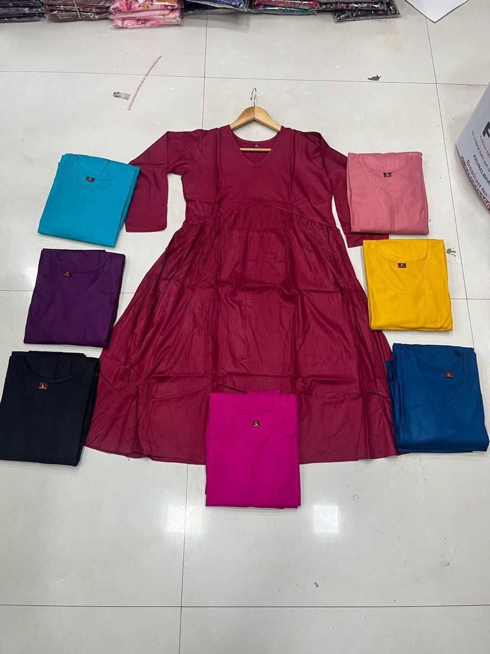Ynf Rayon KESH175 DVF Aliyscut Suits & Dresses Wholesale Ladies Suits Alia Cut Suits Dresses Manufacturer- Kapda Export