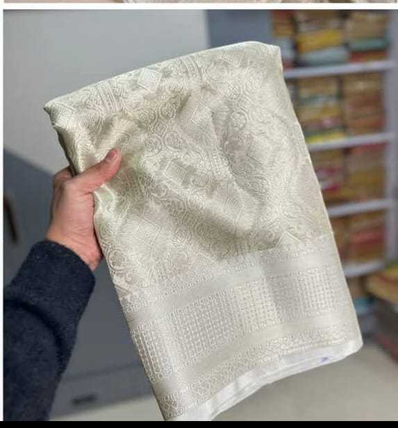 Ynf Banarasi Soft Silk KESH131 NAYANTHARA SILVER Bollywood Collections Wholesale Nayanthara Manufacturer- Kapda Export