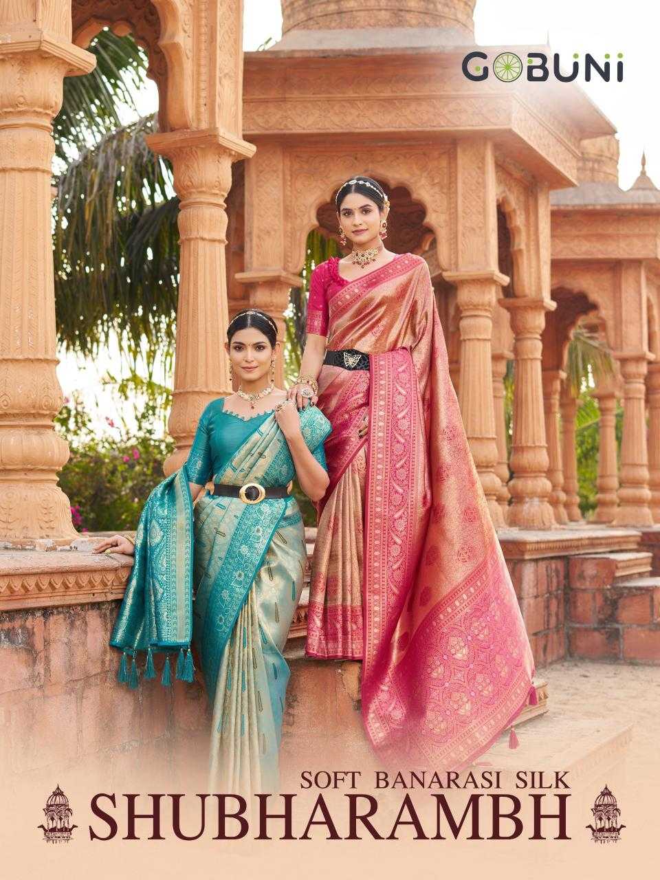 Ynf Banarasi Soft Silk KESH416 Gobuni-Shubharambh Silk Sarees Karwa Chauth Sarees Festive Collections Wholesale Banarasi Silk Sarees Traditional Silk Sarees Holi Collections Manufacturer- Kapda Export