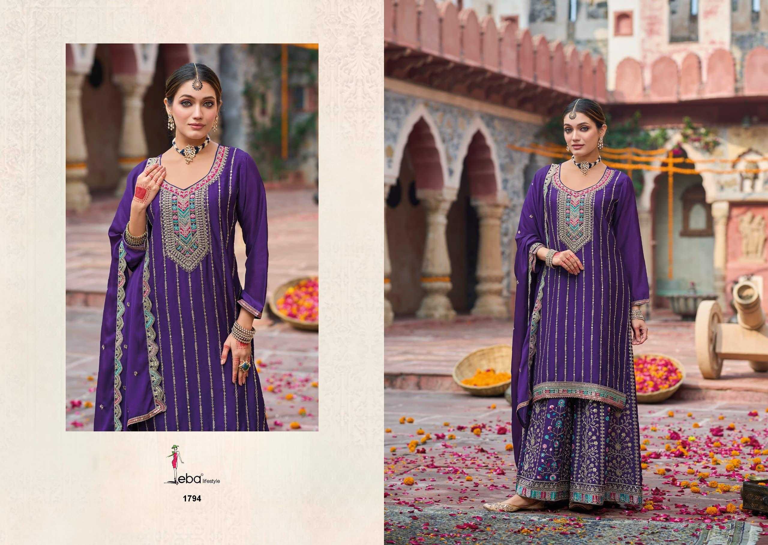 Ynf Chinon KESH443 sahenaaz Setwise Collections Wholesale Dresses & Suits Catalogs Manufacturer- Kapda Export